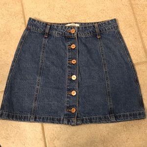 Denim skirt